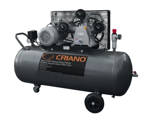 Compresor aer CNO-HDP550-200, 4CP, 200L, 10 bari, debit 550 L/min – profesional