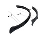 Set Aparatori Noroi 24 SXT Plastic, 53 mm, Negru
