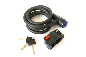 Antifurt cu Cheie EXTEND CIRCON 12x1800 mm Negru