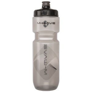 Bidon Plastic M-WAVE PBO 750 - Negru transparent - Img 4