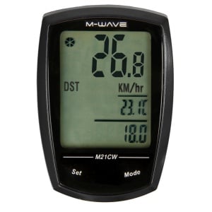 Computer Bicicletă Wireless M-WAVE "M21W" - Touchscreen și 21 Funcții