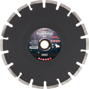 Disc diamantat pentru asfalt Diatech ROAD STAR Diametru (mm) 300