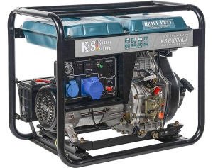 Generator de curent 5.5 kW diesel - Heavy Duty - Konner & Sohnen - KS-6100DE-HD - Img 2