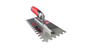 Gletiera dintata cu maner Rubiflex 28cm, 8x8mm - RUBI-74940