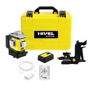 Nivela laser in cruce rosie Nivel System CLx3R 3D 360
