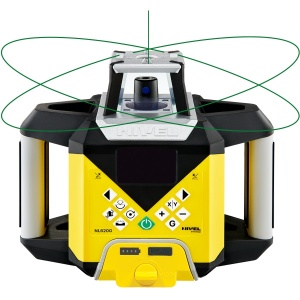 Nivela laser rotativa cu fascicul verde Nivel System NL620G Digital trepied SJJ32 Stadie LS35 - Img 2