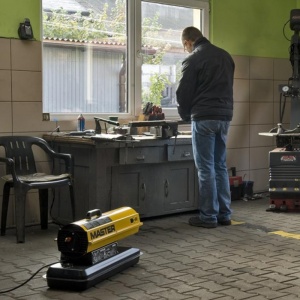 Termosuflantă pe Motorină MASTER B35CED, Ardere Directă, 10 kW