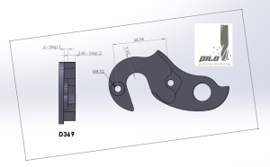 Ureche Cadru PILO D369 Colnago - Img 2