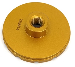 Cupa diamantata, segment TURBO - Granit/Piatra/Marmura/Beton 75mm Premium - DXDY.PTGC.75 - Img 3