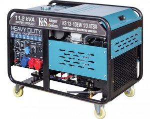 Generator de curent 9 KW diesel - Heavy Duty - Konner & Sohnen - KS-13-1DEW-1/3-ATSR - Img 2