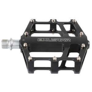 Pedale Aluminiu BMX EXUSTAR E-PB525-Negru