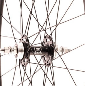 Roata Spate Single Speed/Fixie SXT 700-32H 40 mm Rosu - Img 2