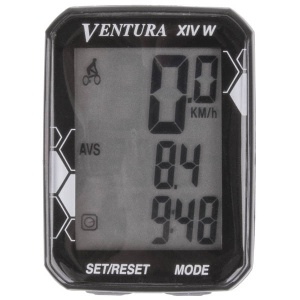 Bike Computer VENTURA "XIV W " 14 Functii Wireless - Img 1