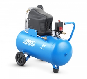 Compresor de aer cu piston - 1.5 kW, 220 L/min, 10 bari - Rezervor 50 Litri - ABAC-MONTE-CARLO-L20 - Img 2