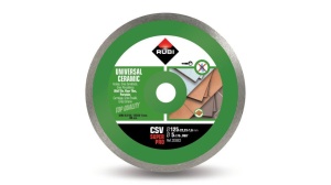 Disc diamantat pt. placi ceramice 125mm, CSV 125 SuperPro - RUBI-30883