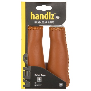 Mansoane VELO RETRO ERGO Piele 135 mm - Img 3