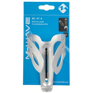 Suport Bidon Aluminiu M-WAVE BC 47-Silver - Img 2