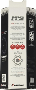 Anvelopa VITTORIA Corsa Competition 700 X 25C(25-622) Grafene G+ Negru Cream - Img 2