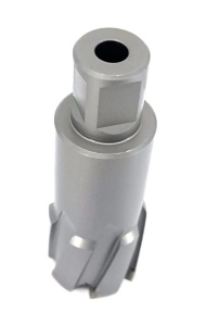 Carota pt. otel din carbura de tungsten, ⌀ 32mm, h=50mm, cu prindere Weldon - DXDY.P-TCT-50.32.W - Img 1