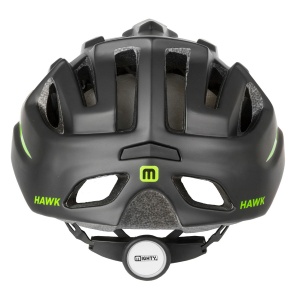 Casca Ciclism MIGHTY HAWK Negru/Verde L(58-62 cm) - Img 3