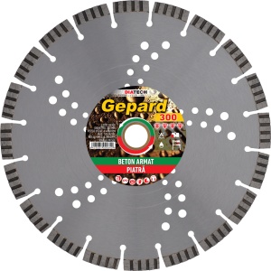 Disc diamantat pentru beton armat Diatech GEPARD 300 mm