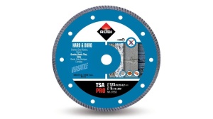 Disc diamantat pt. materiale foarte dure 125mm, TSA 125 Pro - RUBI-31953
