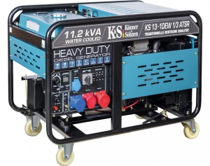Generator de curent 9 KW diesel - Heavy Duty - Konner & Sohnen - KS-13-1DEW-1/3-ATSR - Img 4