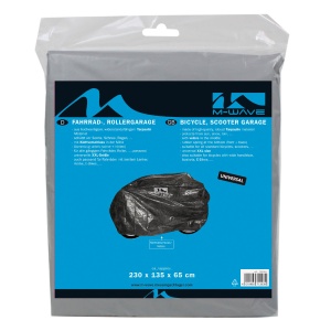 Husa Bicicleta-Scuter M-WAVE Negru, Tarpaulin, 215 x 135 x 65 cm - Img 2
