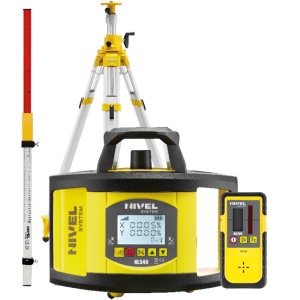 Nivela laser rotativa verde Nivel System NL540G trepied SJJ32 stadie LS35 - Img 3