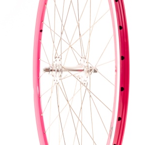 Roata Fata Single Speed/Fixie SXT 700-32H 40 mm Roz - Img 2