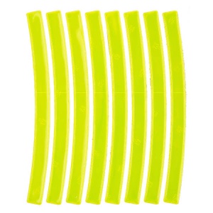 Set Stikere Reflectorizante ( 16buc ) M-WAVE REFLICKERS BOW 0,7x10 cm - Img 2