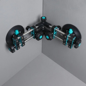 Sistem de fixare si ajustare multi-unghi, cu 2 ventuze cu vaccum pt. placi ceramice - BIHUI-LFTFV6 - Img 1