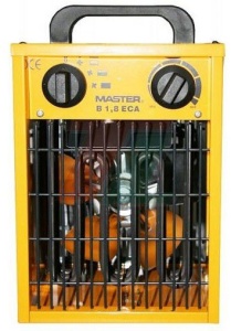 Termosuflanta aeroterma electrica MASTER B1.8ECA Putere reglabilă: 1,5/3 kW