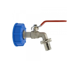 Adaptor IBC S60x6 cu robinet de evacuare