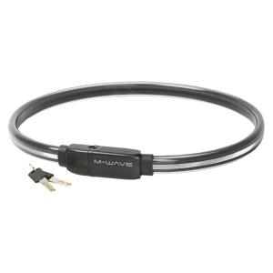 Antifurt Expandabil M-WAVE "STYLE 23.10" - Cheie, 23x12 mm, Lungime 1000 mm
