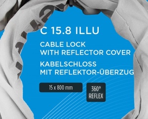 Antifurt cu Cheie M-WAVE "C 15.8 Illu" Reflex - Img 3