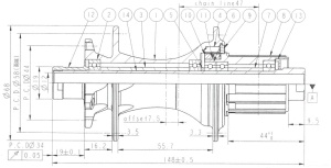 Butuc Spate NOVATEC D462SB-SL-B12-S3S-11S, 12 x 148mm 32H - Img 3