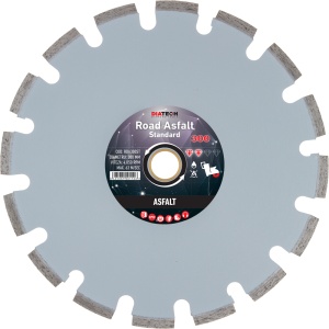Disc diamantat pentru asfalt Diatech ROAD STANDARD Diametru (mm) 300