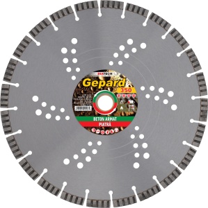 Disc diamantat pentru beton armat Diatech GEPARD 350 mm