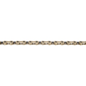 Lant KMC X12 Ti-N Gold/Negru 126 Zale - Img 3