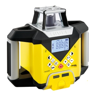 Nivela laser rotativa cu fascicul rosu Nivel System NL640R DIGITAL trepied SJJ1 Stadie LS24 - Img 2