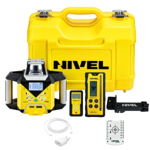 Nivela laser rotativa cu fascicul verde Nivel System NL640G trepied SJJ32 stadie LS35 - Img 5
