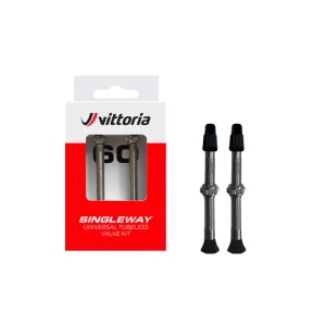 Set Valve VITTORIA Tubeless Singleway 40 mm(2 pcs)
