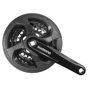 Angrenaj Pedalier SHIMANO FC-TY301 28/38/48 T -170 mm - Img 1
