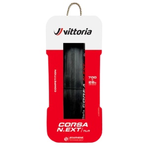 Anvelopa VITTORIA Corsa N.EXT 700x26C( 26-622)Tubeless TLR Negru