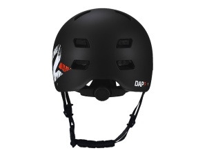 Casca BMX P2R DAPP ( S) 51-54 cm Negru Matt - Img 2