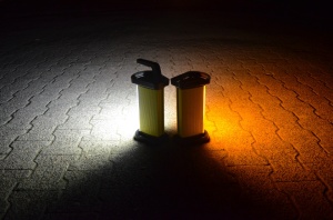 Lampa mobila Flux luminos (real): 1100 lm ALDEBARAN® 4000A X1 TRAFFIC – 66 Wh intermitent portocaliu - Img 3