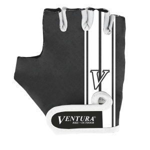 Manusi Ciclism VENTURA L/XL (Negru/Alb)