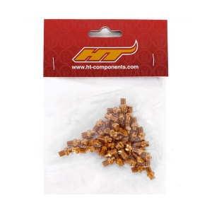 Pini Pedale HT AHP M4*5mm 40 buc Gold - Img 2