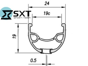 Roata Fata 26" ( 559x19C ) x 32H NEURO DISC - 2R - Img 6